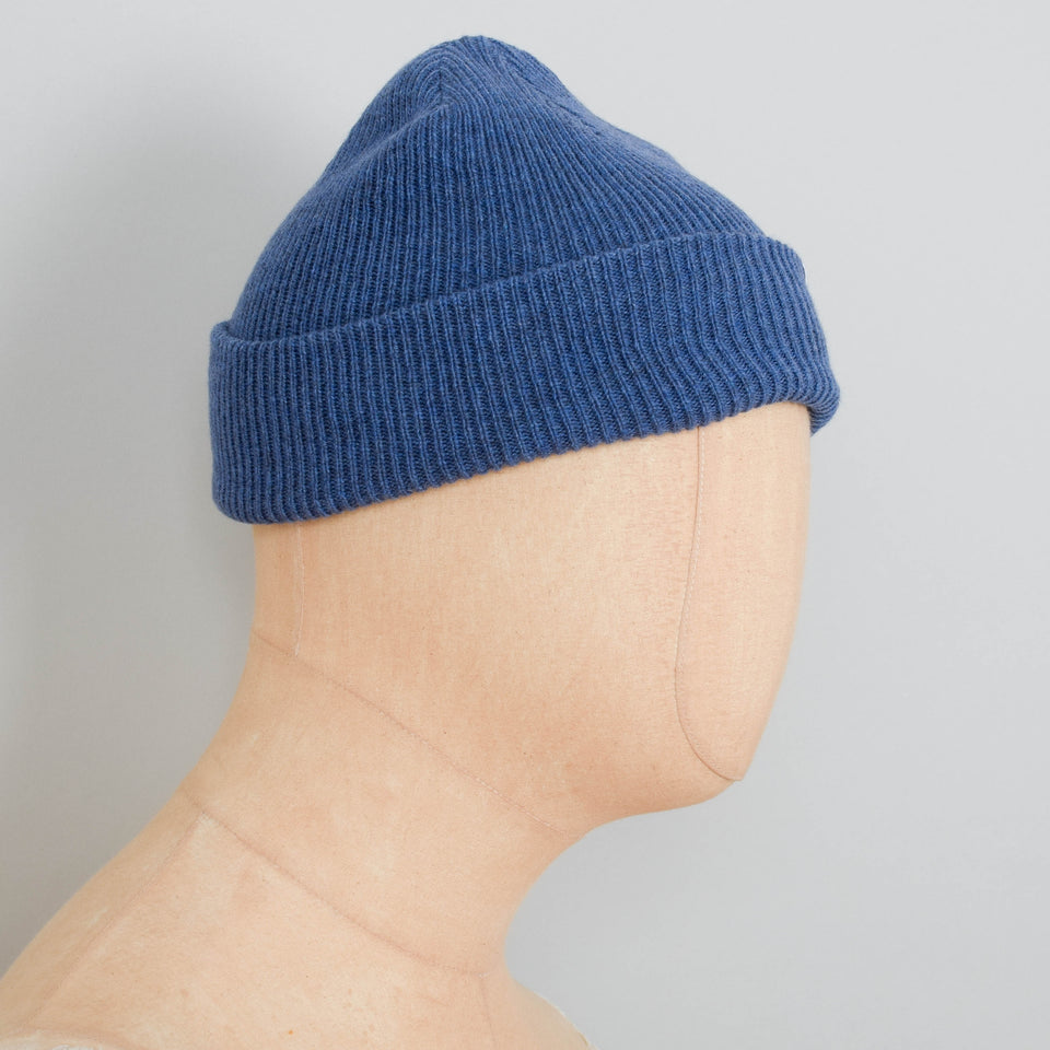 Norse Projects Beanie - Calcite Blue