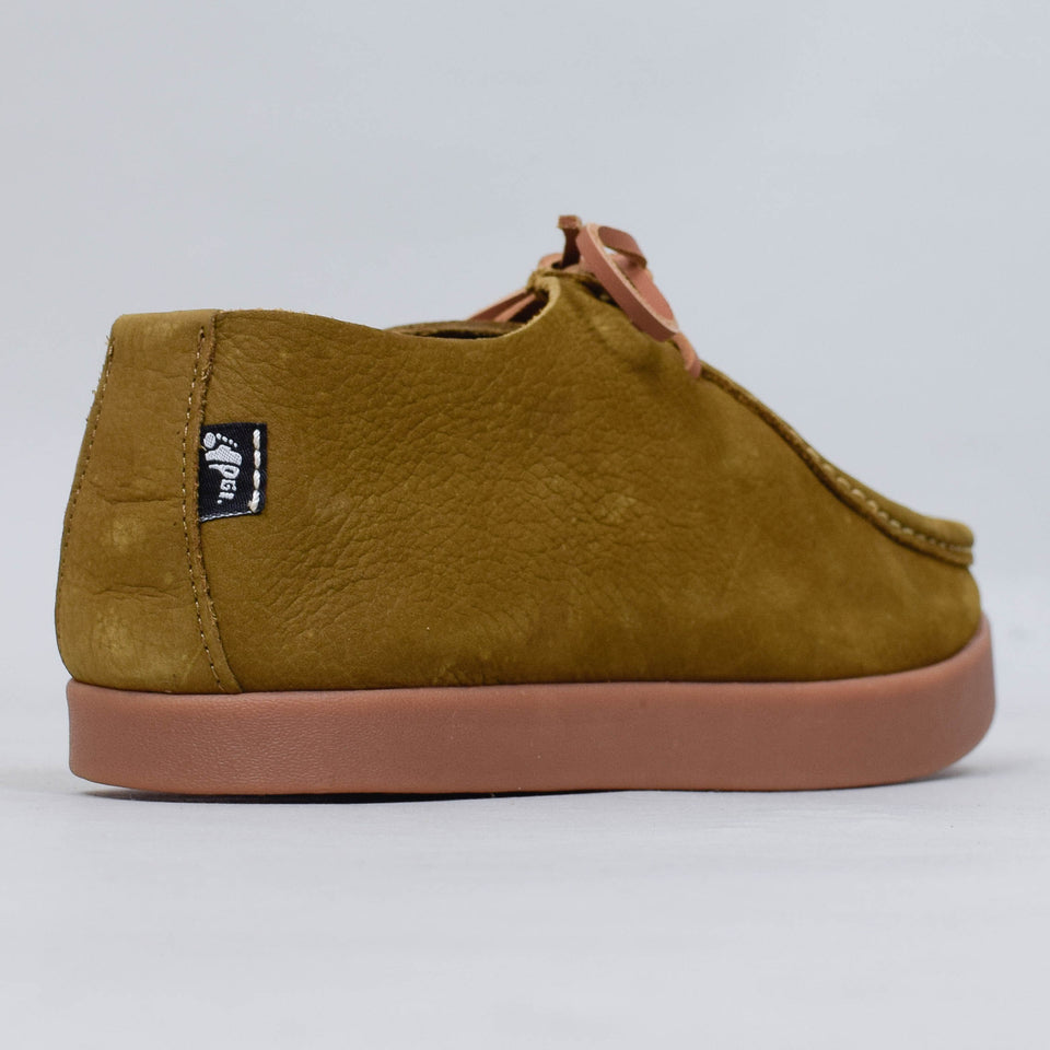 Yogi Willard Stitch Nubuck Negative Heel - Moss Green