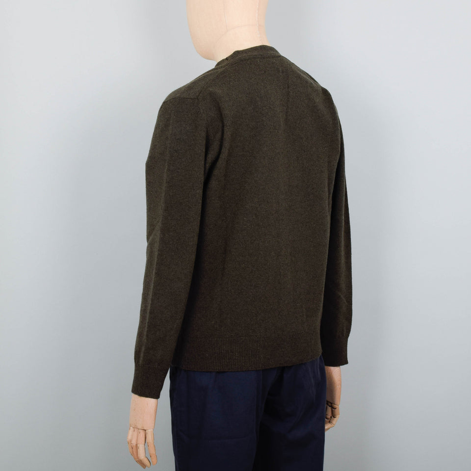 Norse Projects Adam Lambswool - Dark Olive