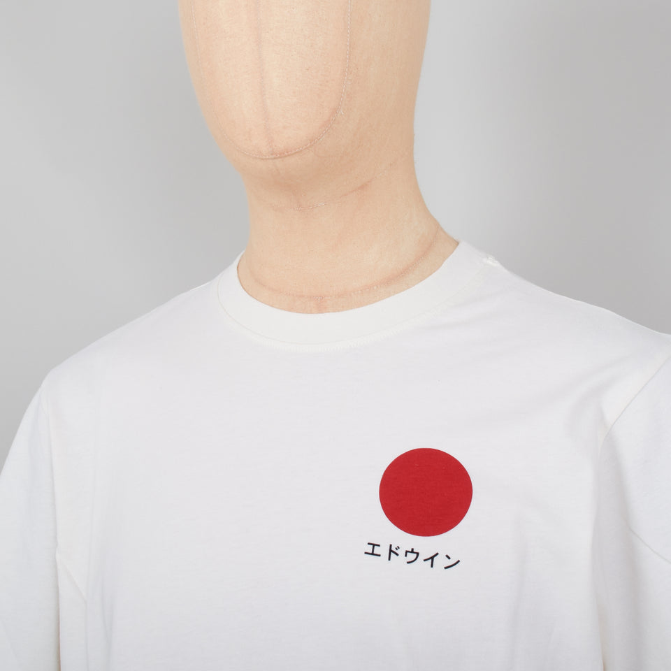 Edwin Japanese Sun T-Shirt - Whisper White
