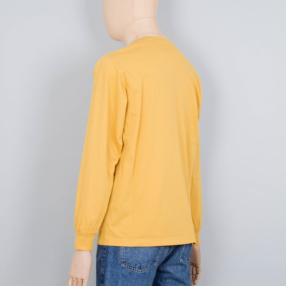 Colorful Standard Oversized Organic LS T-Shirt - Burned Yellow