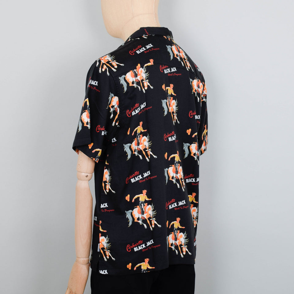 Carhartt WIP S/S Black Jack Shirt - Black