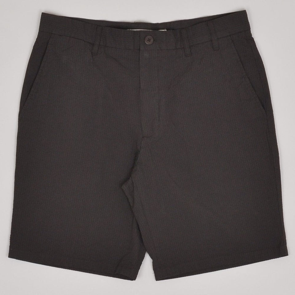 Norse Project Aros Seersucker Shorts - Beech Green