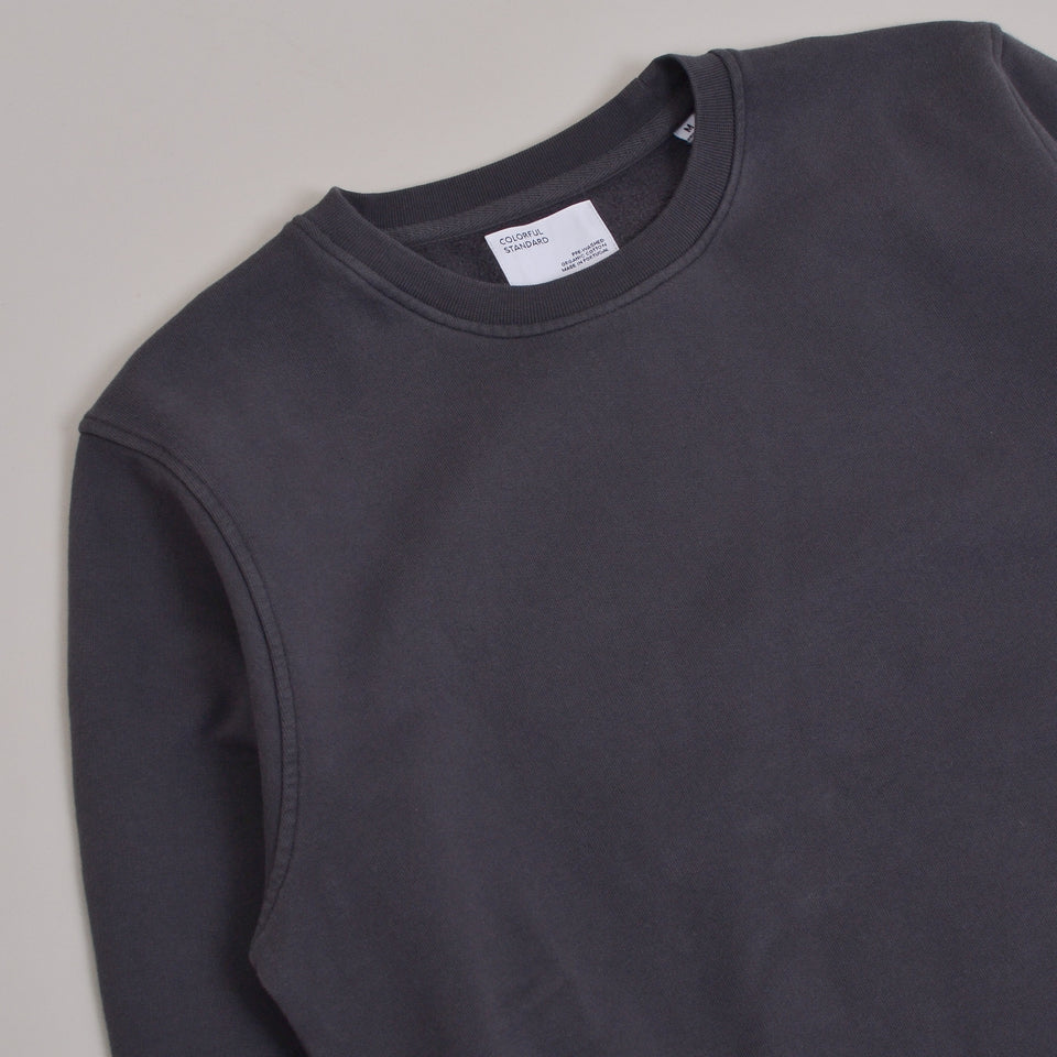 Colorful Standard Classic Organic Crew - Lava Grey