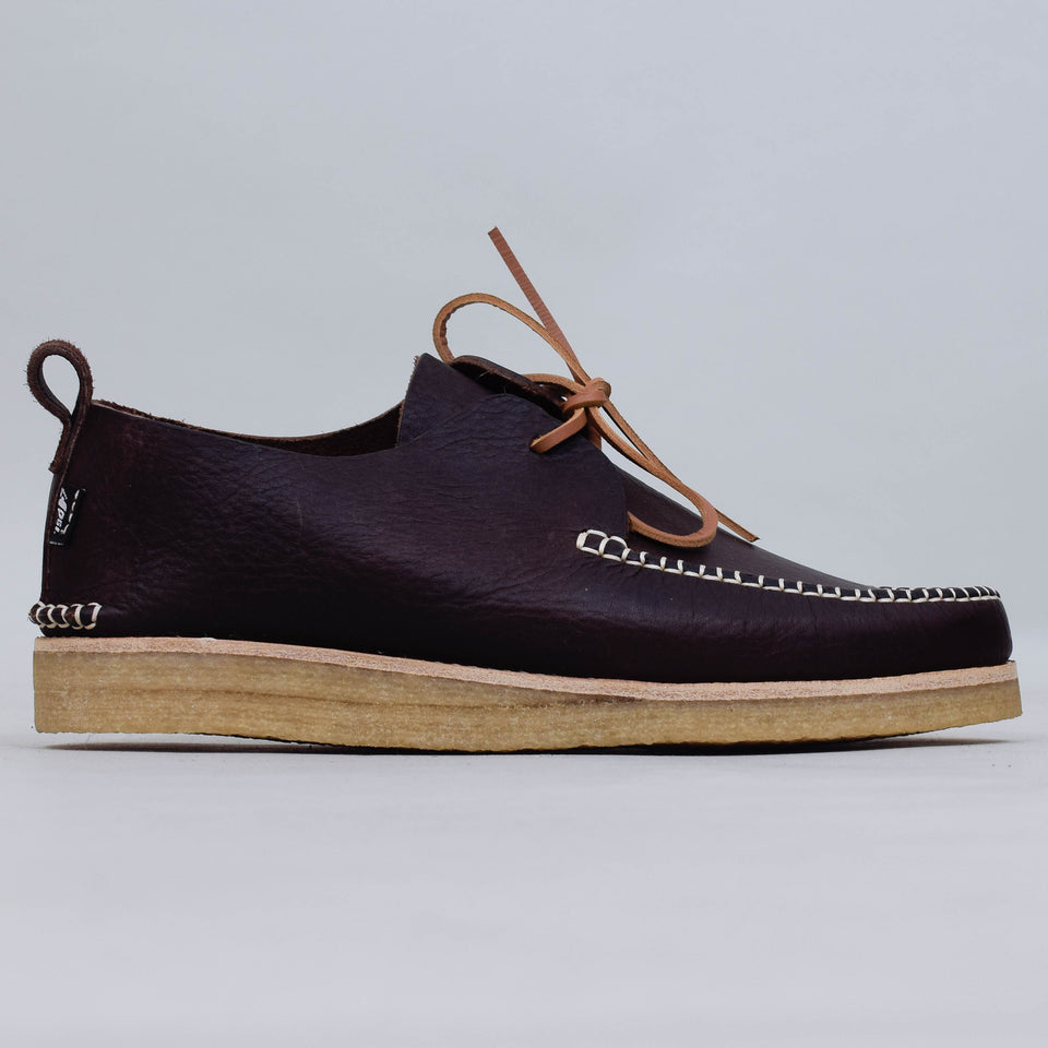 Yogi Lawson Tumbled Leather Shoe - Dark Brown