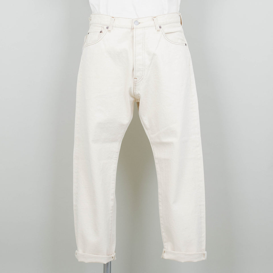 Ordinary Fits Loose Ankle Denim - Ecru