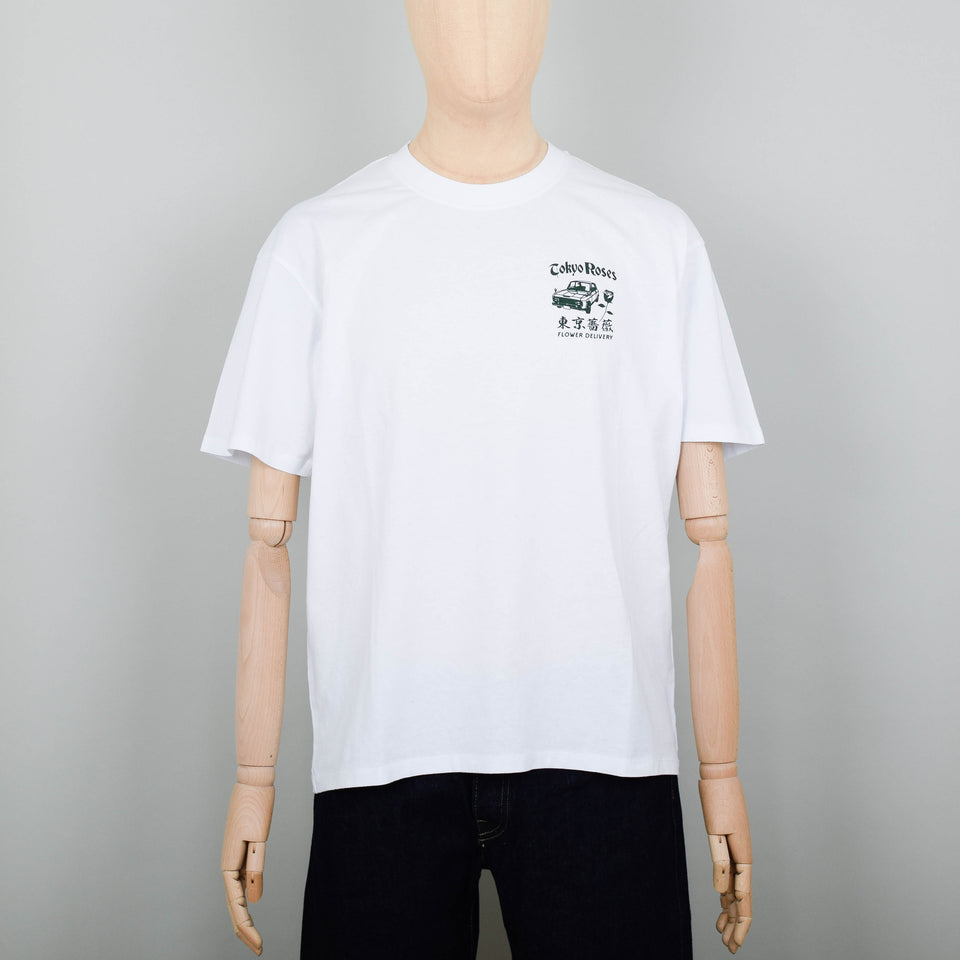 Edwin Tokyo Roses T-Shirt - White