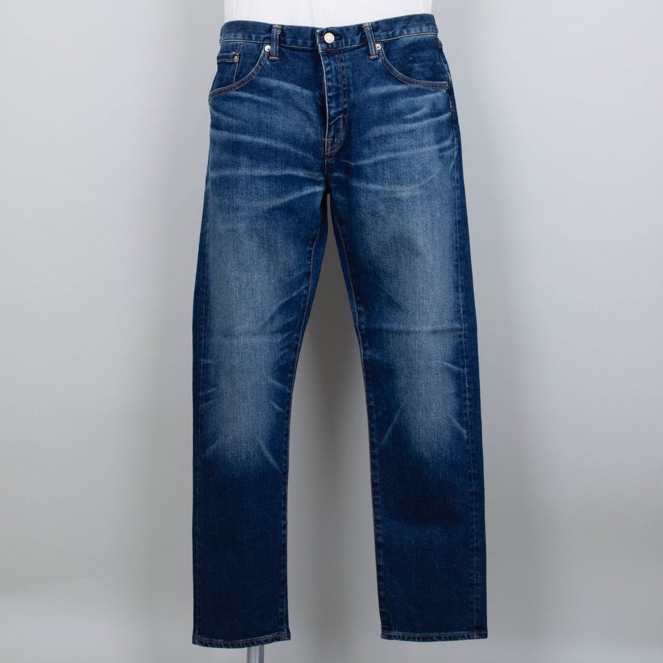 Edwin Slim Tapered Kaihara - Mid Dark Used, Green x White Selvage