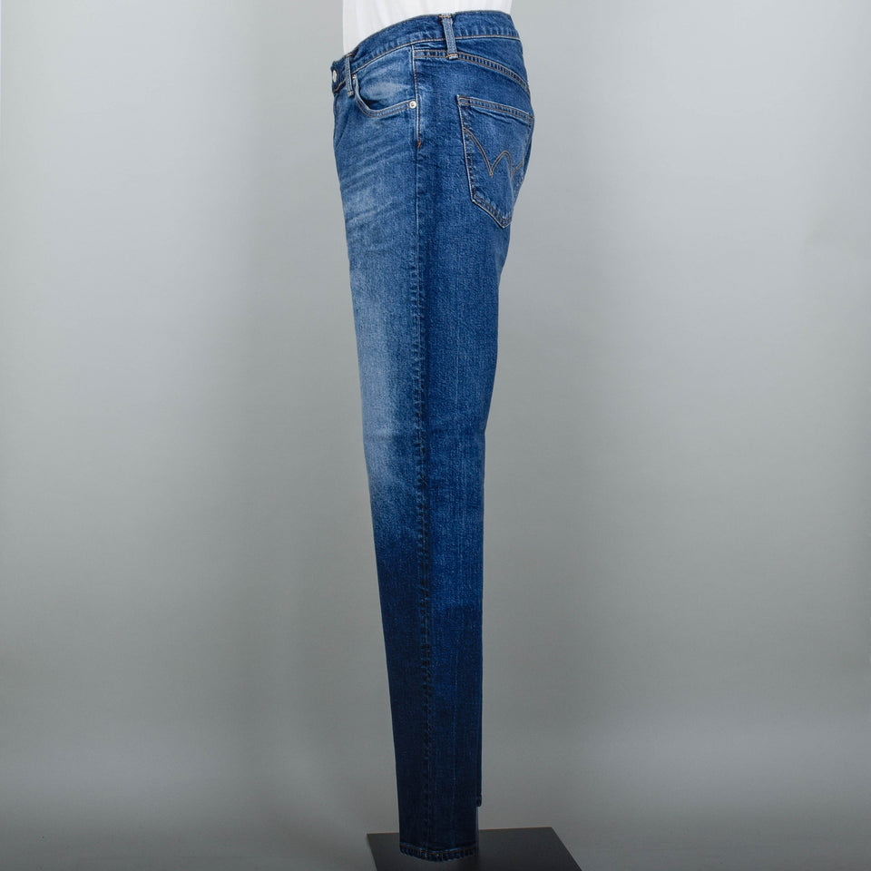 Edwin Regular Tapered - Blue Mid Dark Used 2