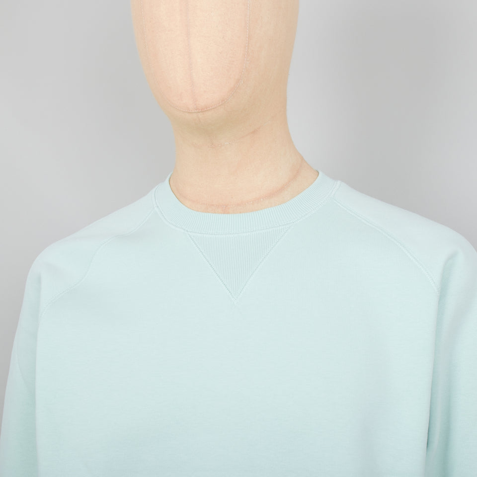 Carhartt WIP Chase Sweat - Pale Spearmint/Gold