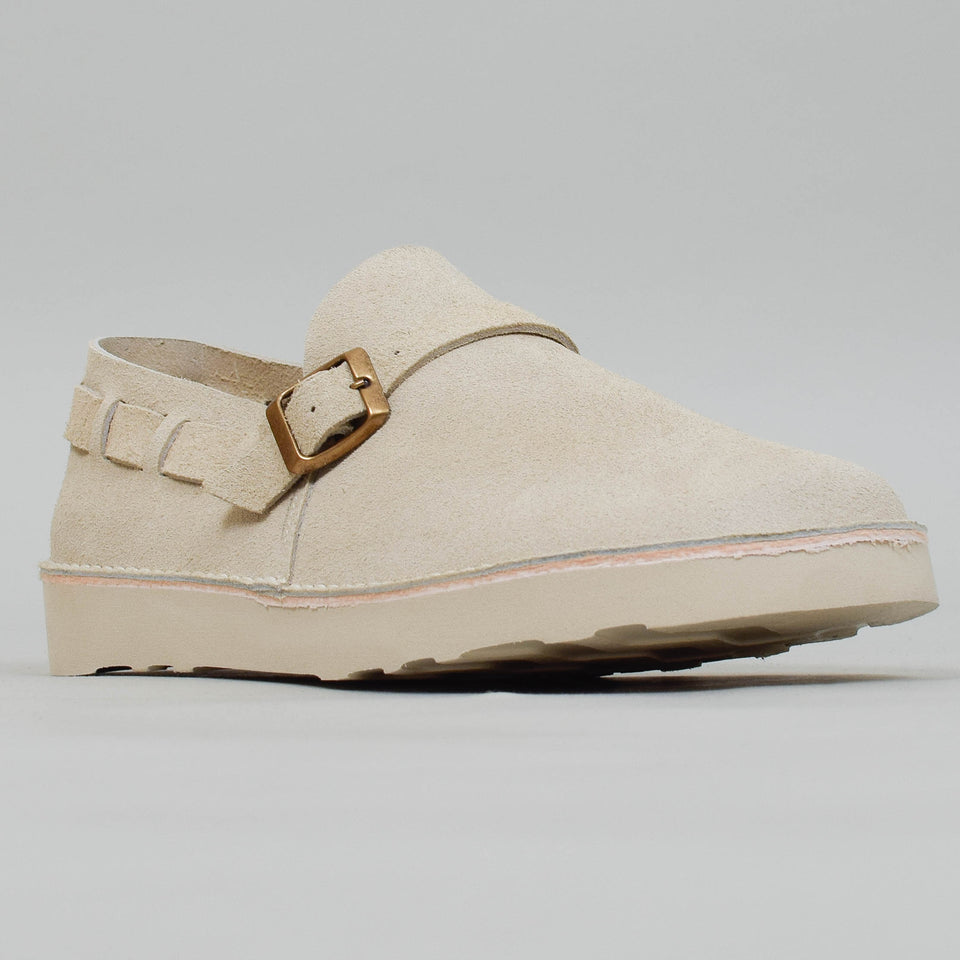 Yogi Corso Suede Buckle Monk Shoe - Sand Brown