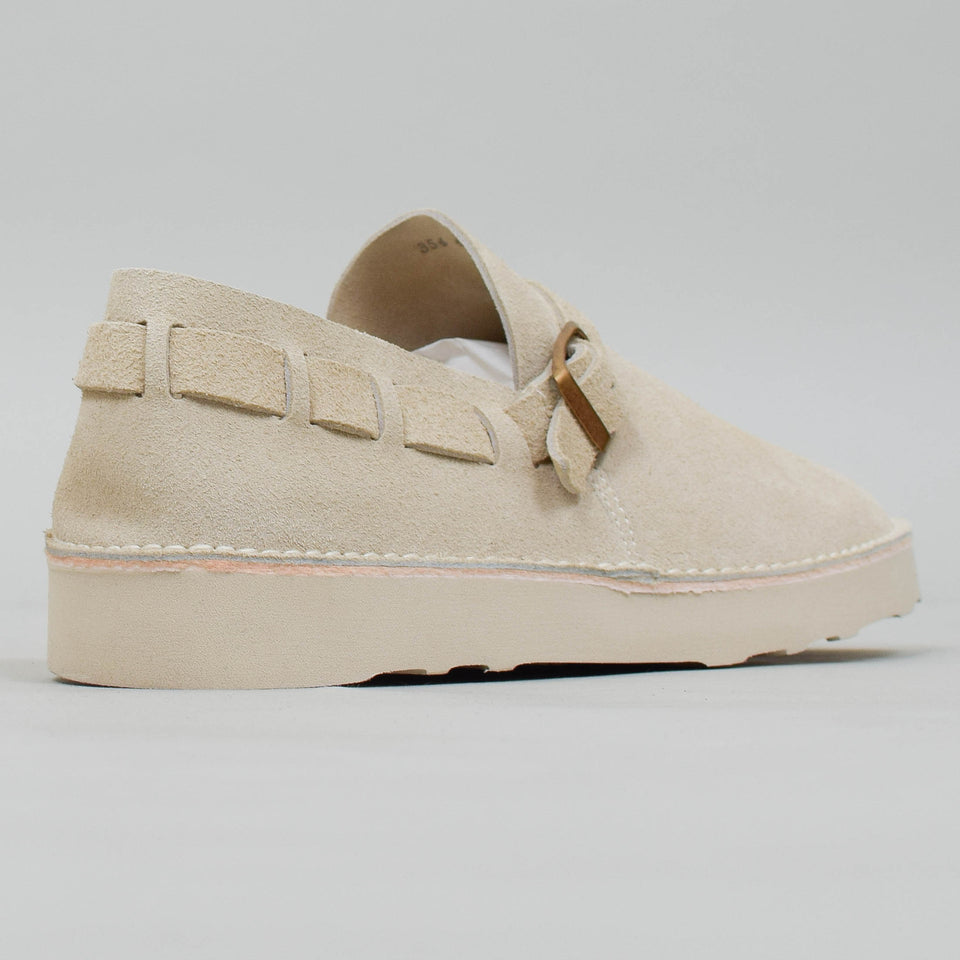 Yogi Corso Suede Buckle Monk Shoe - Sand Brown