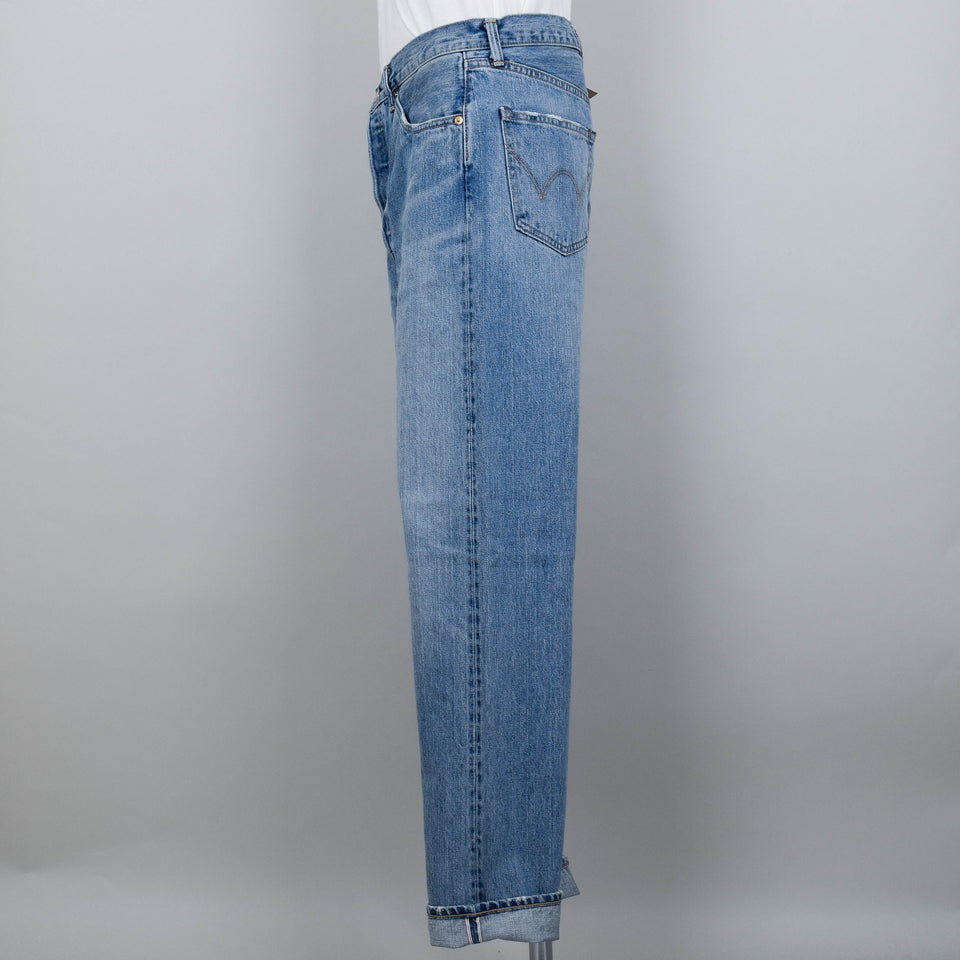 Edwin Loose Tapered Kurabo - Recycled Denim, Light Used, Red Selvage 14oz