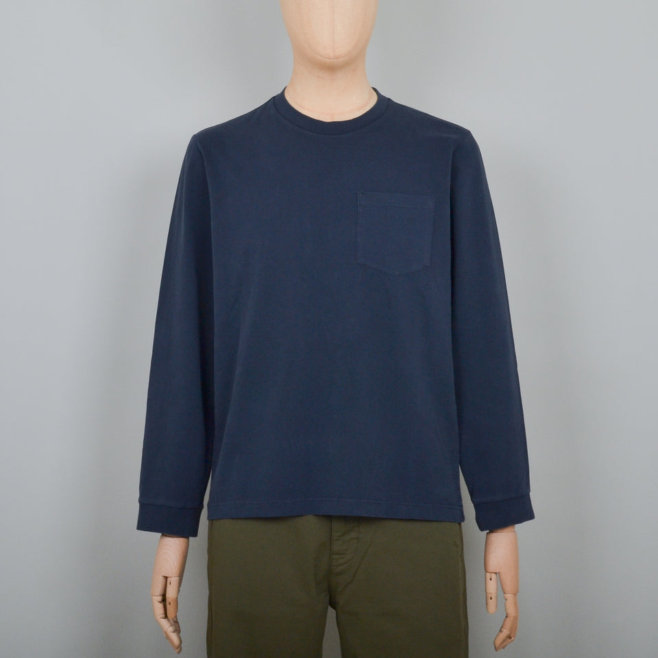 Nudie Jeans Rudi Heavy Pocket Tee - Navy