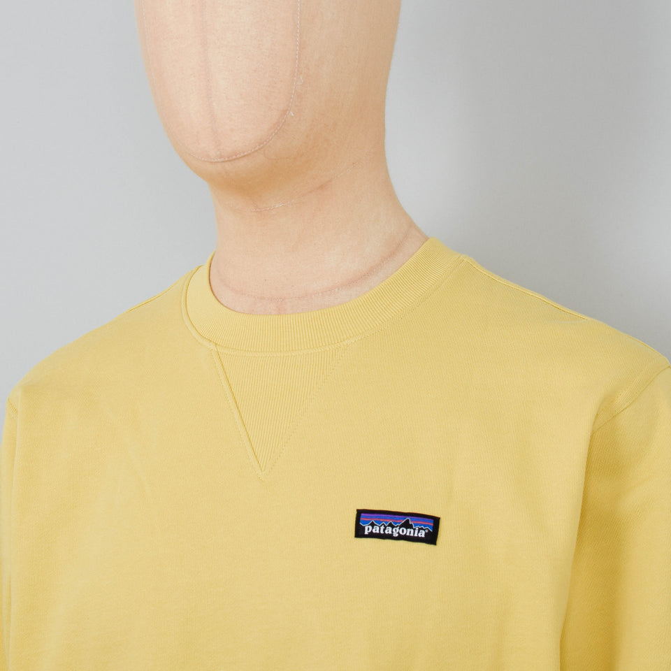 Patagonia Regenerative Crewneck Sweatshirt - Surfboard Yellow