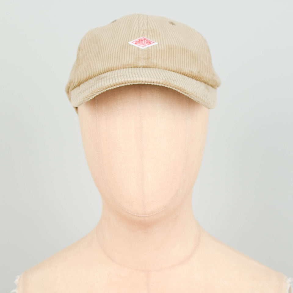 Danton 6 Panel Cap Corduroy - Light Beige