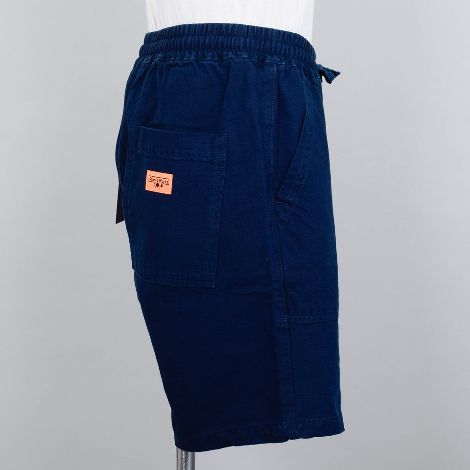 Service Works Classic Canvas Chef Shorts - Navy