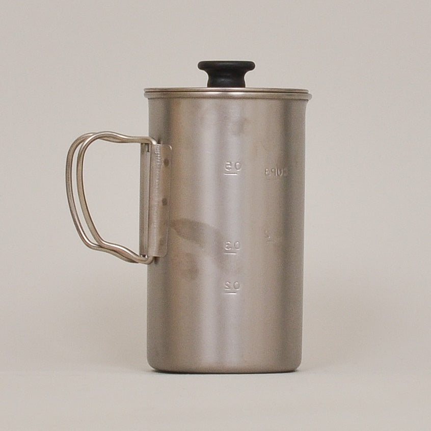 Snow Peak French Cafe Press Titanium 3 Cups – Liquor Store