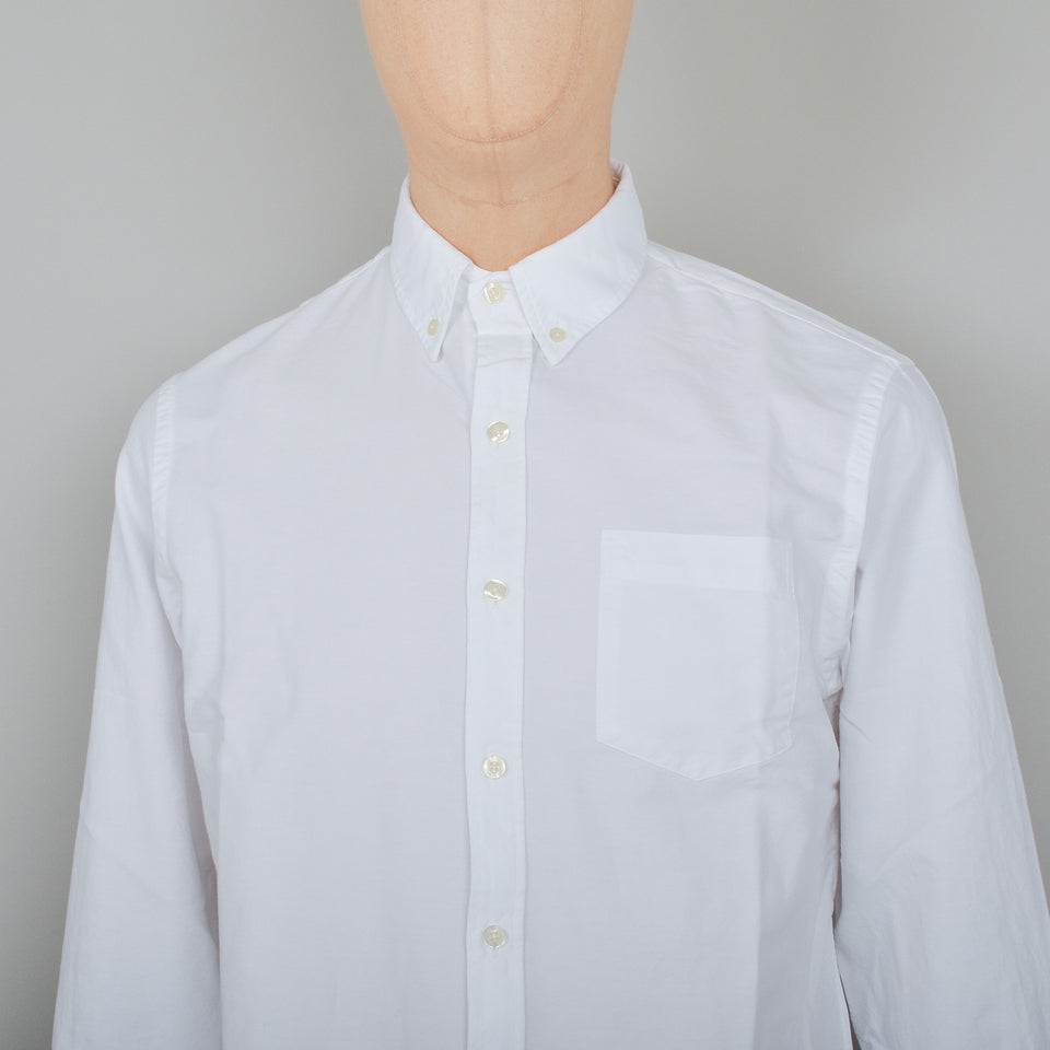 Colorful Standard Button Down Shirt - Optical White