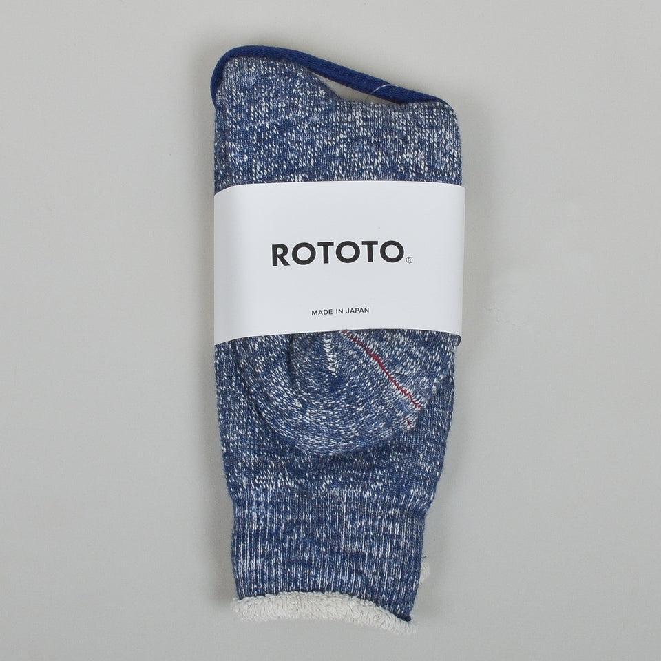 RoToTo Double Faced Socks - Deep Ocean