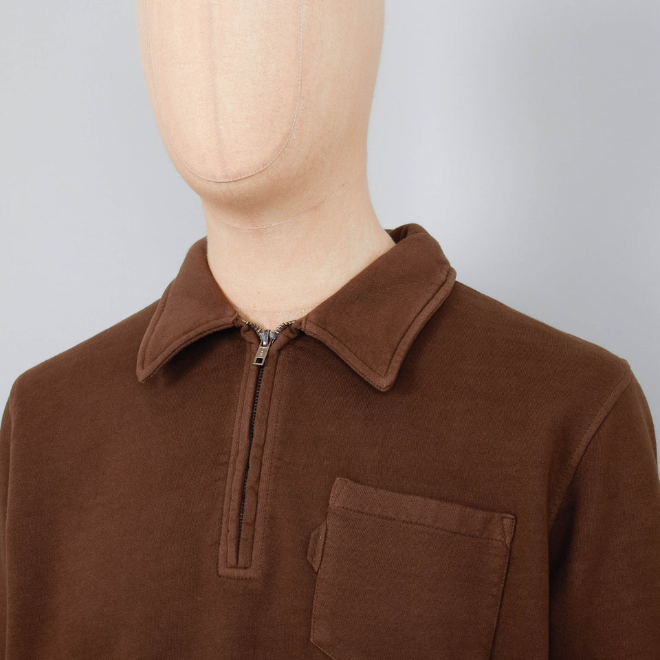 YMC Sugden Sweatshirt - Brown