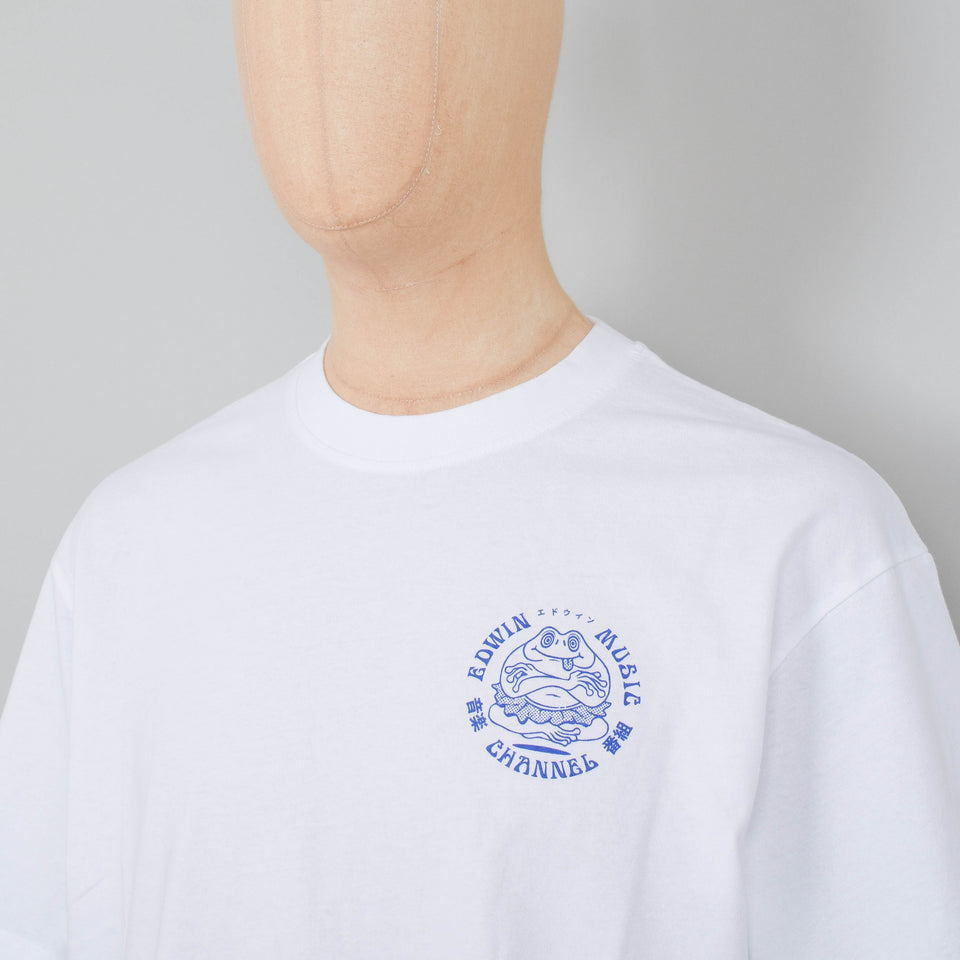 Edwin Music Channel T-Shirt - White