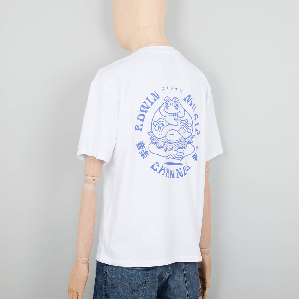 Edwin Music Channel T-Shirt - White