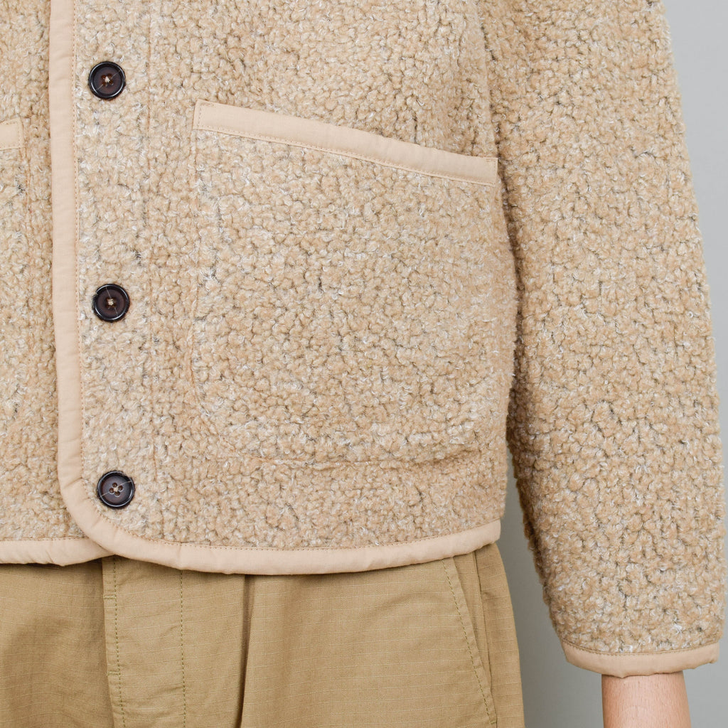 Universal Works Lancaster Jacket Shakespeare Fleece Stone Liquor Store