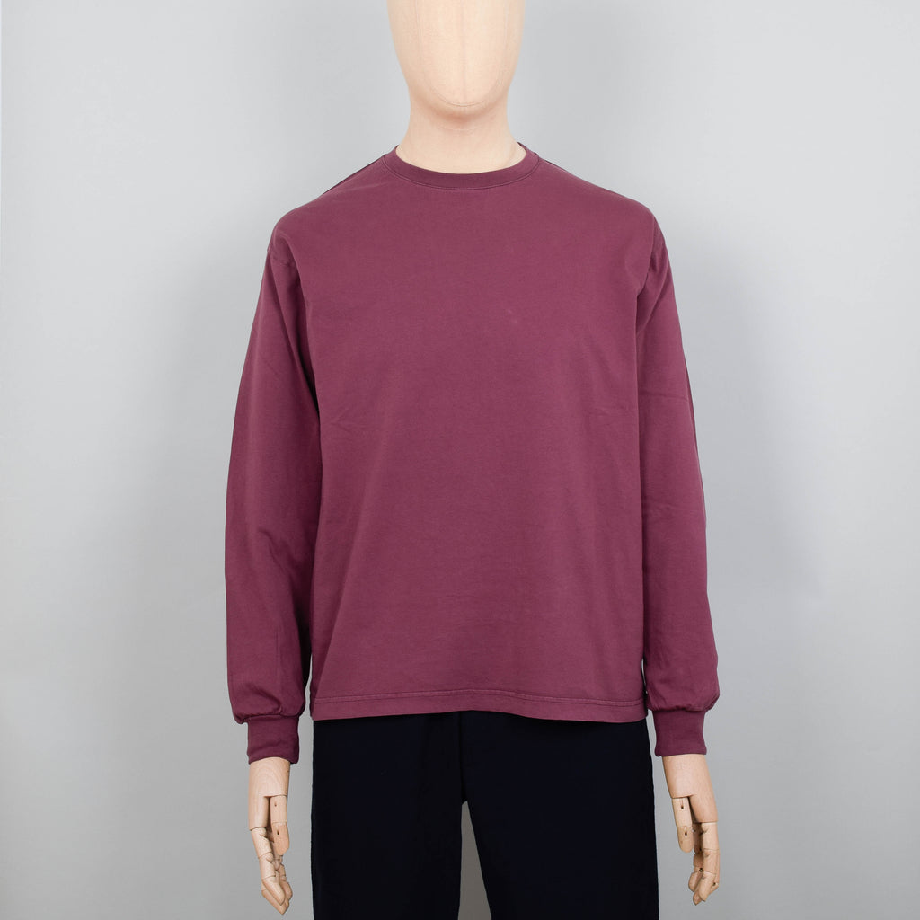 Colorful Standard Oversized Organic LS T-Shirt - Dusty Plum