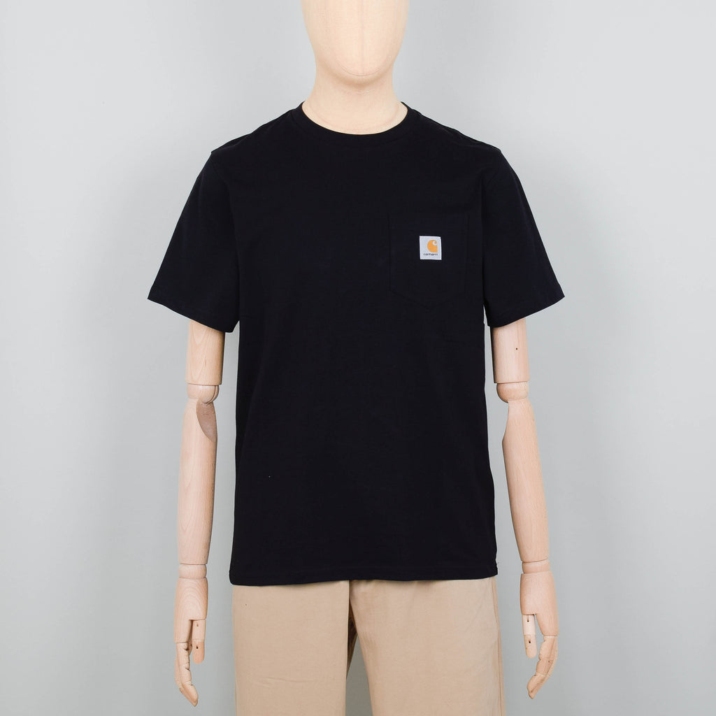 Carhartt WIP S/S Pocket T-Shirt - Black – Liquor Store