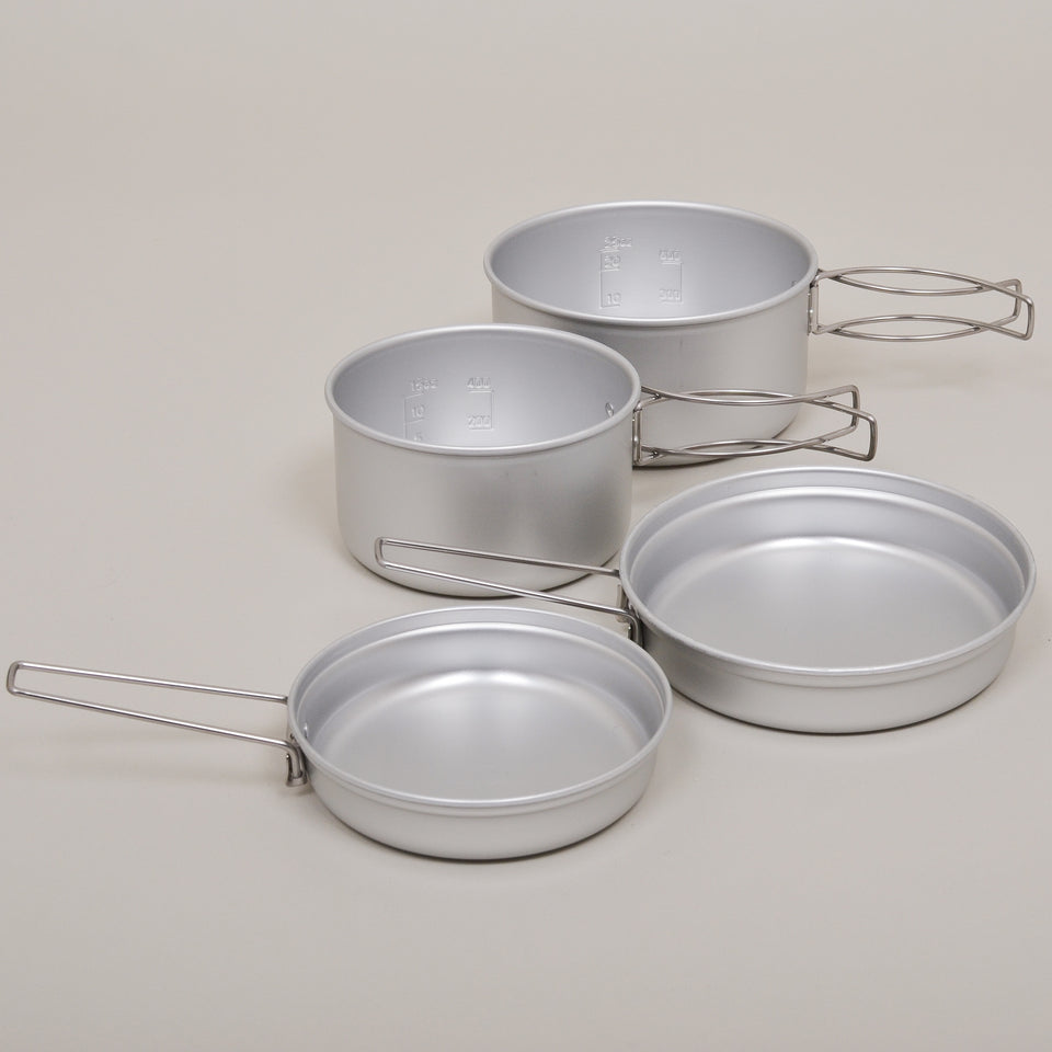 Snow Peak Multi Compact Cookset - Aluminium