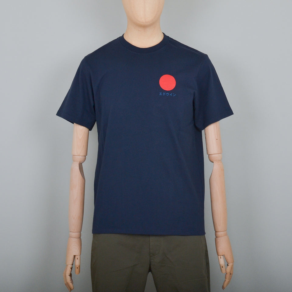 Edwin Japanese Sun T-shirt - Navy Blazer