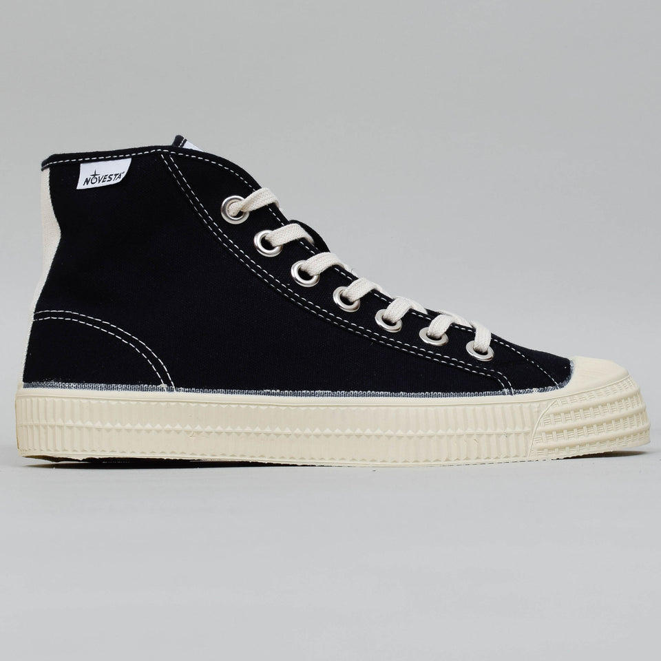 Novesta Star Dribble Contrast Stitching - Black