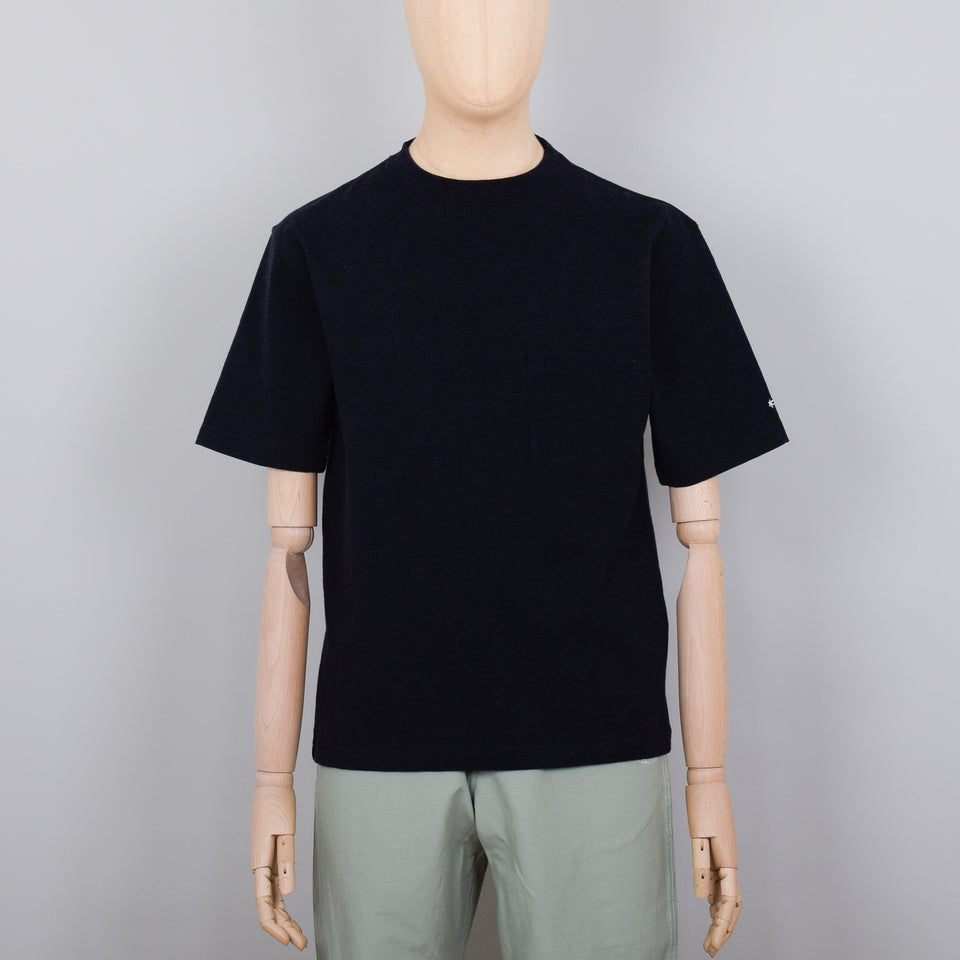 Snow Peak Recycled Cotton Heavy T Shirt - Black