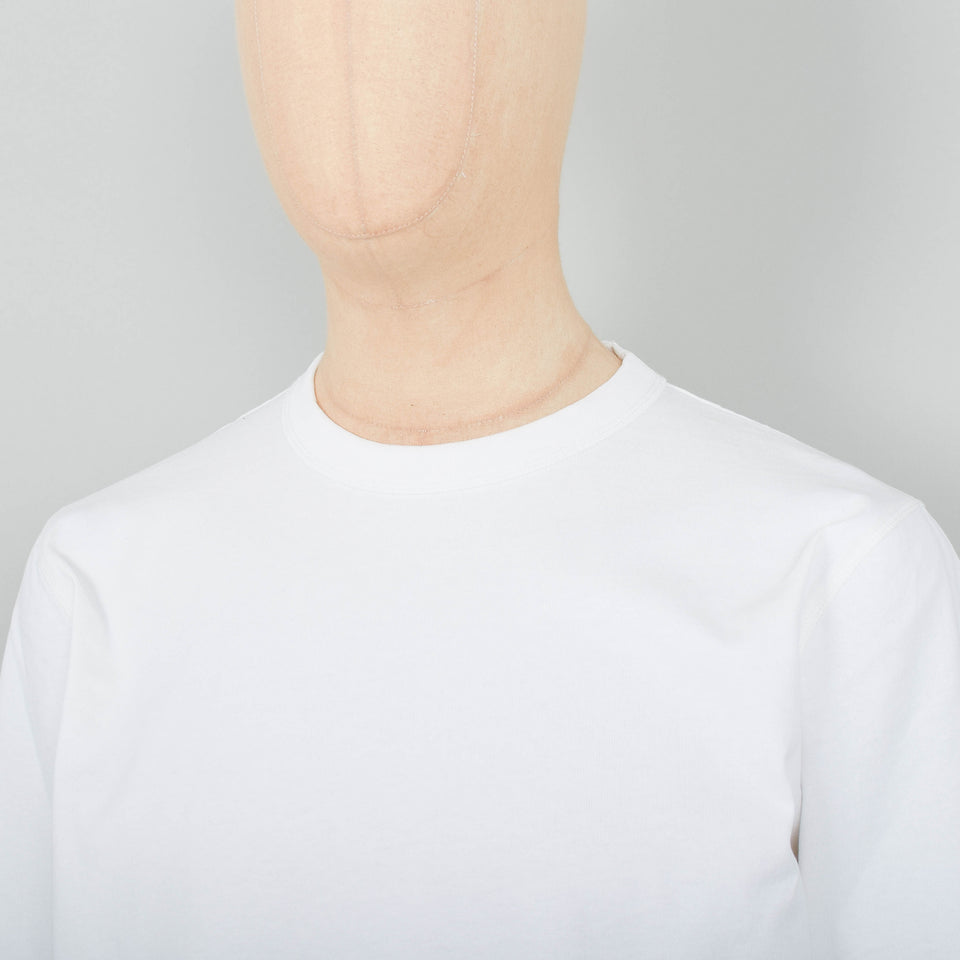 Norse Projects Holger Tab Series LS T-Shirt - White