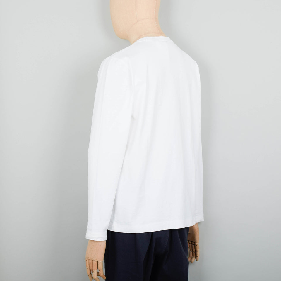 Norse Projects Holger Tab Series LS T-Shirt - White