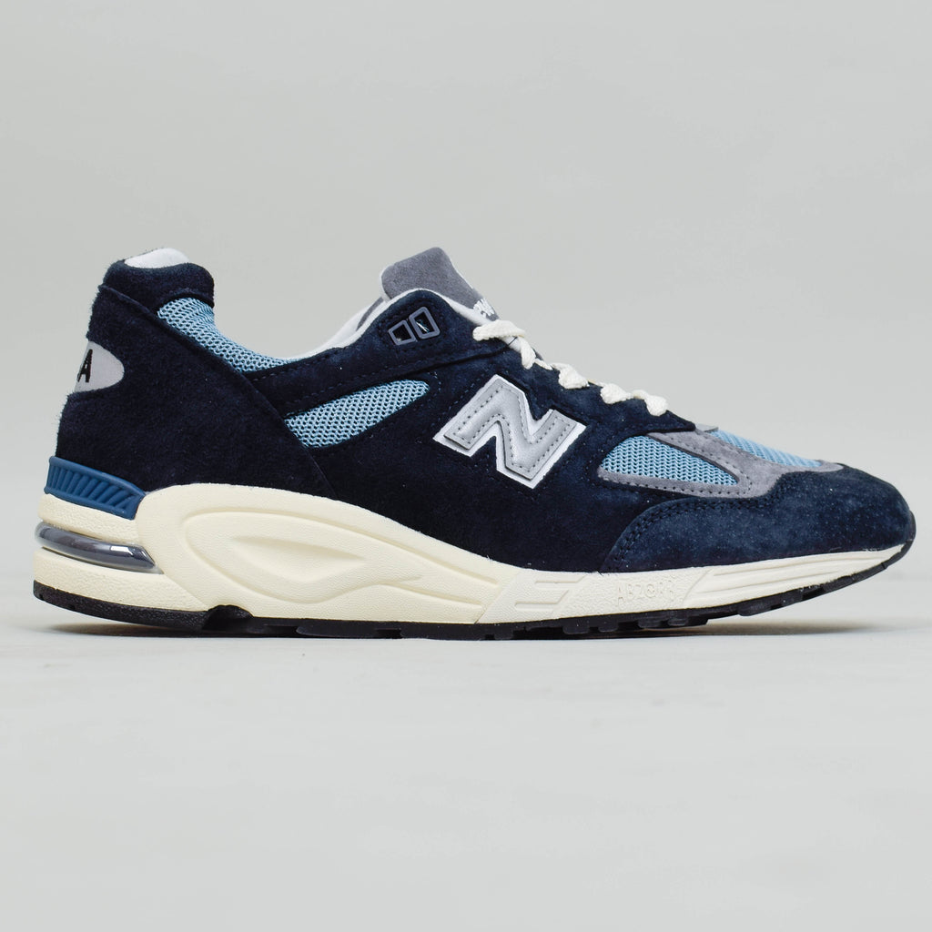 New Balance Made in USA 990v2 - Navy/Castlerock – Liquor Store