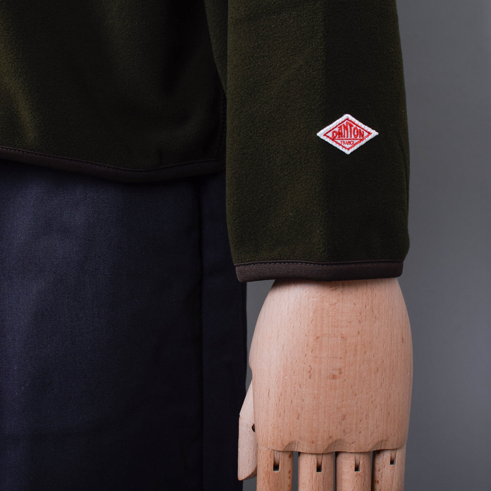 Danton Polartec Fleece Crew Neck Pullover C0128 - Olive