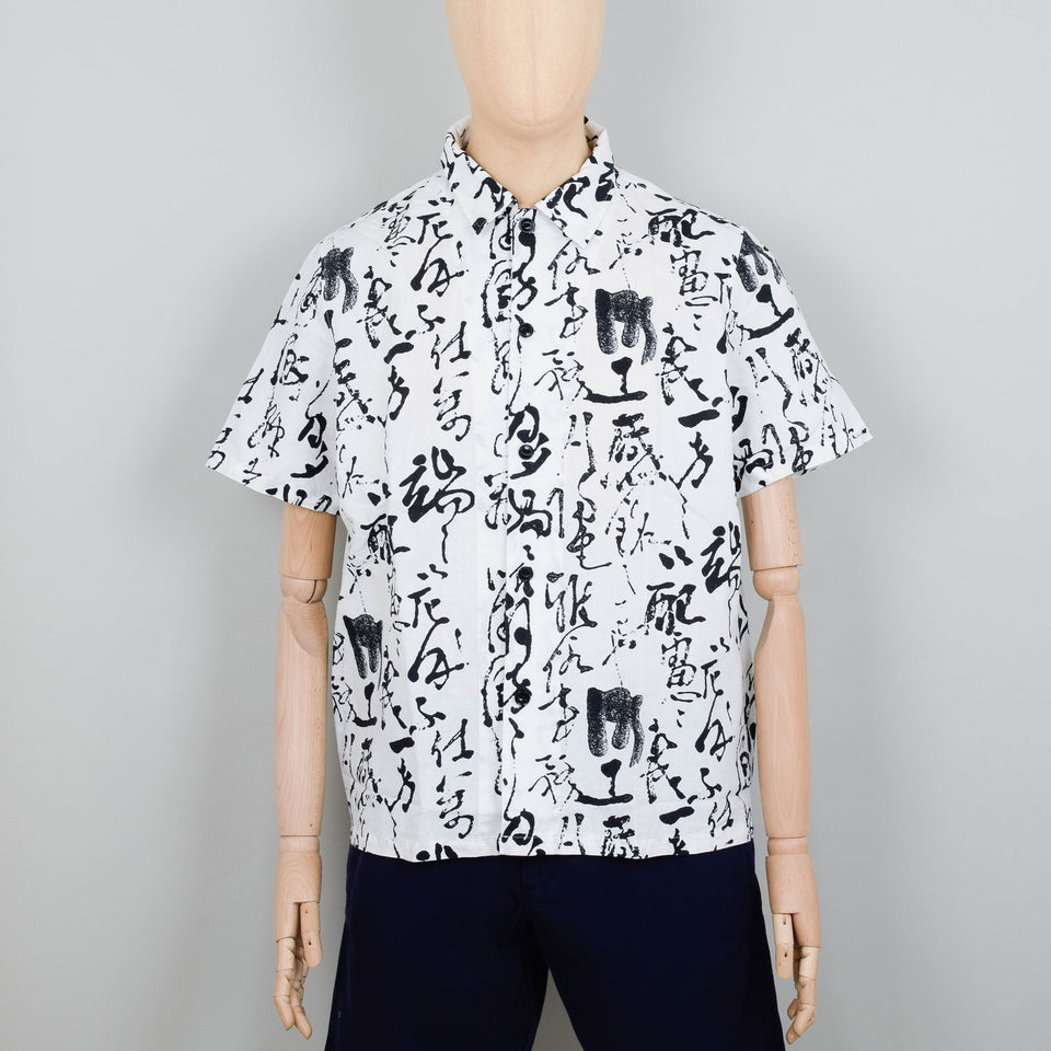 Edwin Private Letter Shirt - Black / White