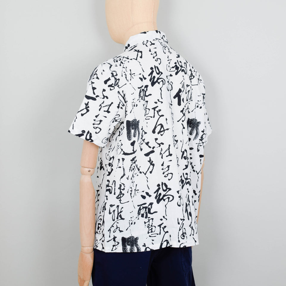 Edwin Private Letter Shirt - Black / White