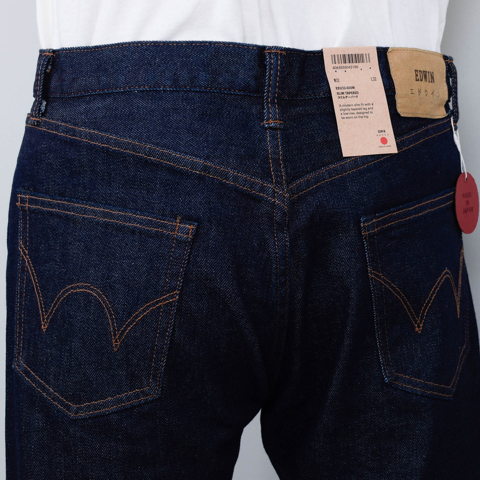 Edwin Slim Tapered - Blue Rinsed (Selvage)