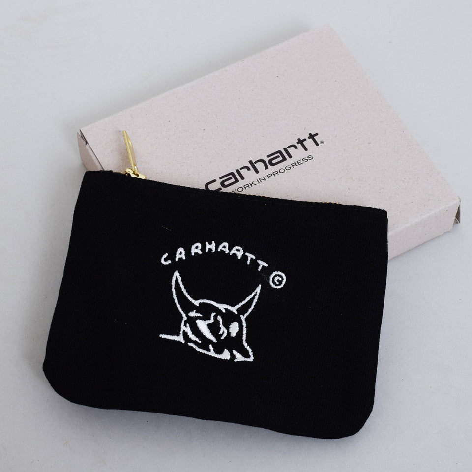 Carhartt New Frontier Zip Wallet - Black / Wax