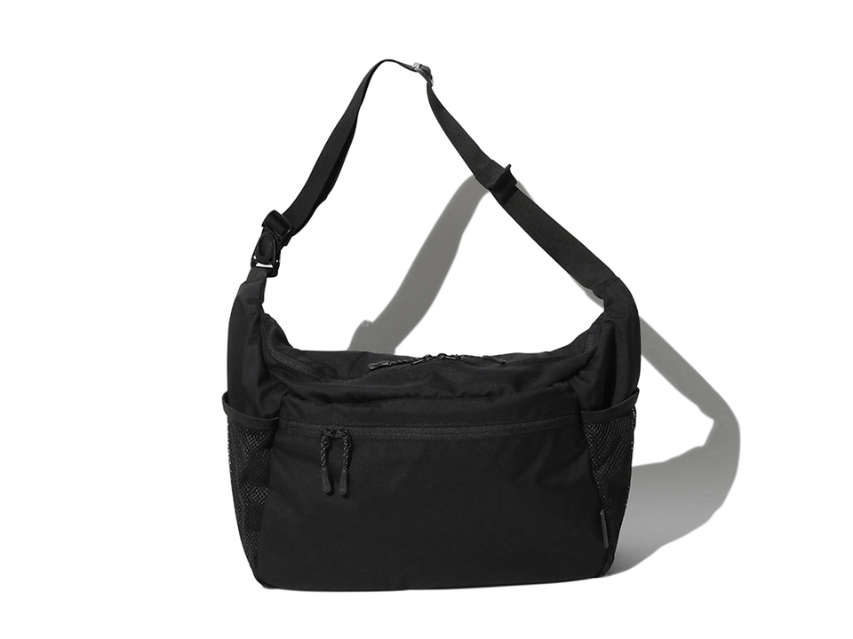 Snow Peak Everyday Middle Shoulder Bag - Black