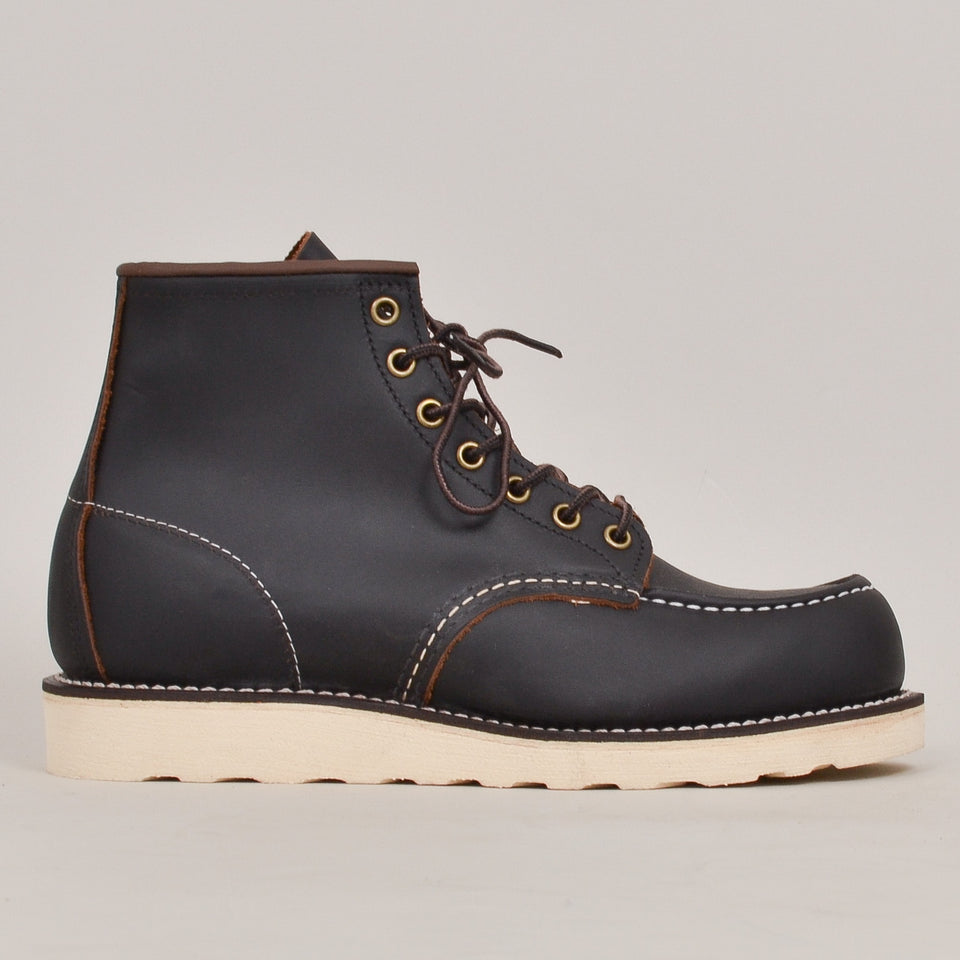 Red Wing 6" Moc Toe - Black Prairie "