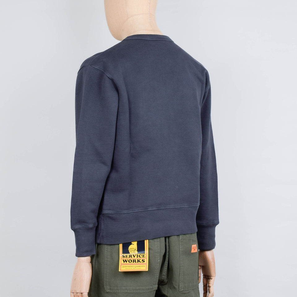 Power Goods Loopback Crewneck - Washed Black