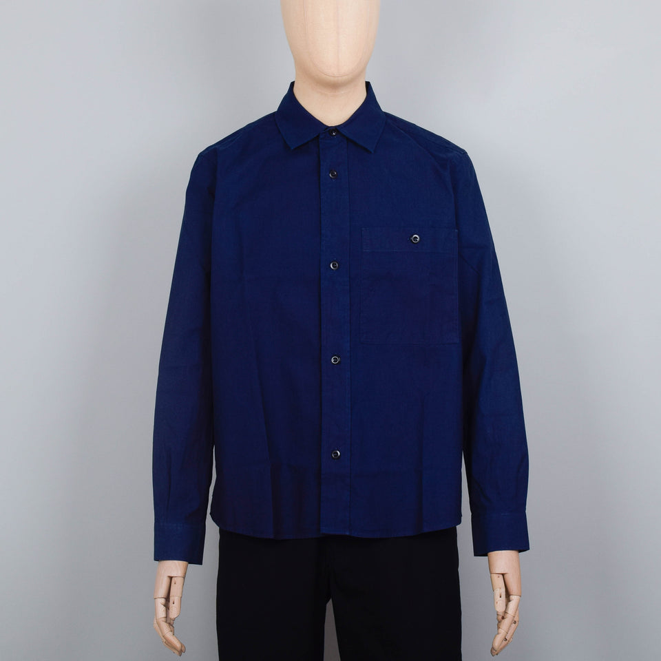 MHL Overall Shirt Cotton Plainweave - Indigo
