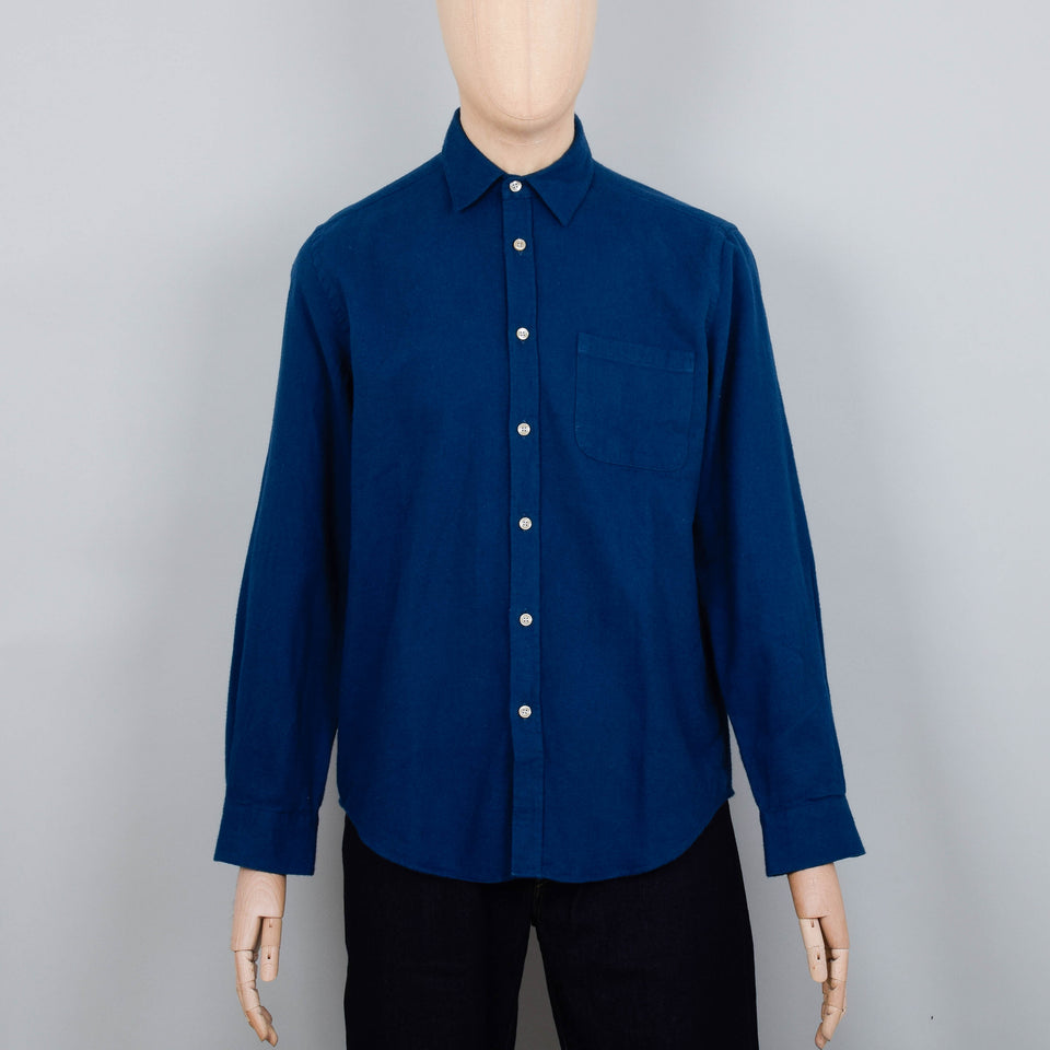 Portuguese Flannel Teca Shirt - Blue