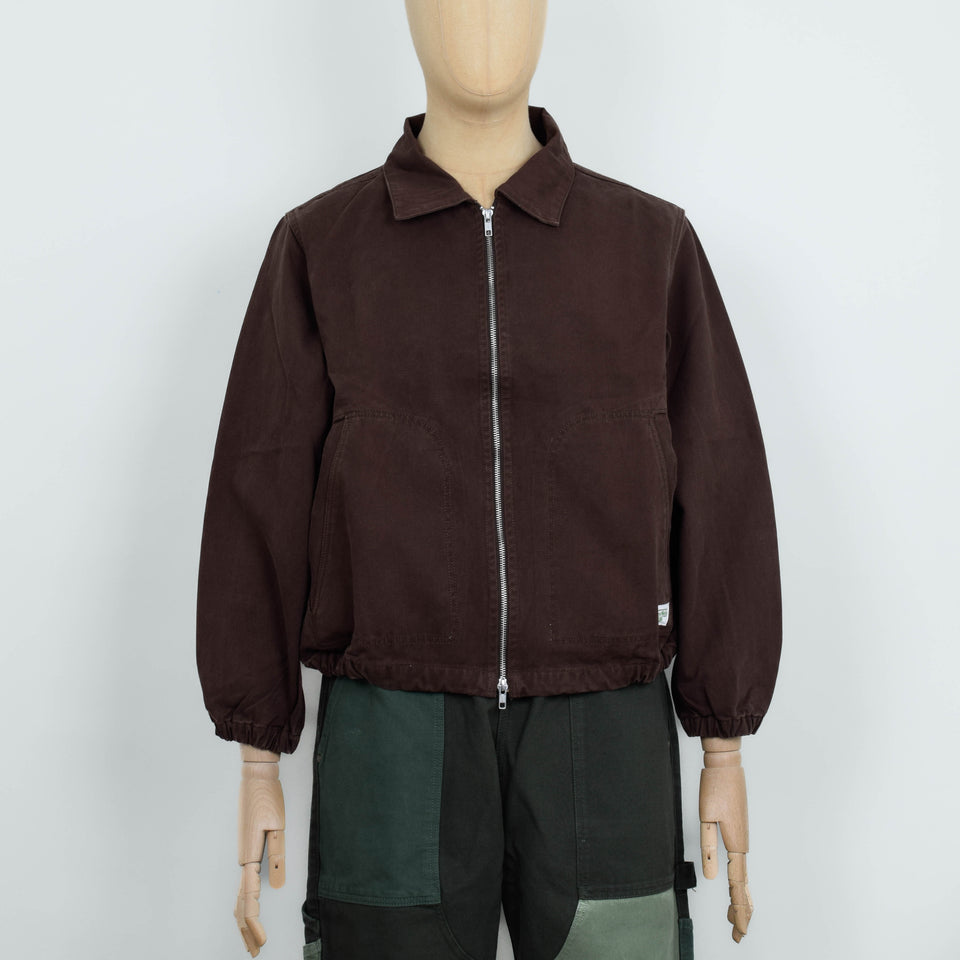 Service Works Twill Work Jacket - Brown