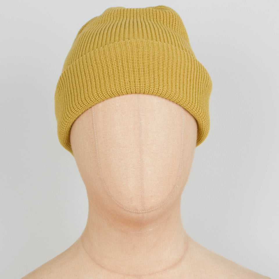 RoToTo Bulky Watch Cap - Light Yellow