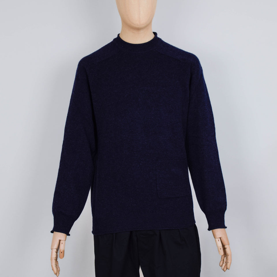 Pittari Usk Pocket Merino - Indigo Melange